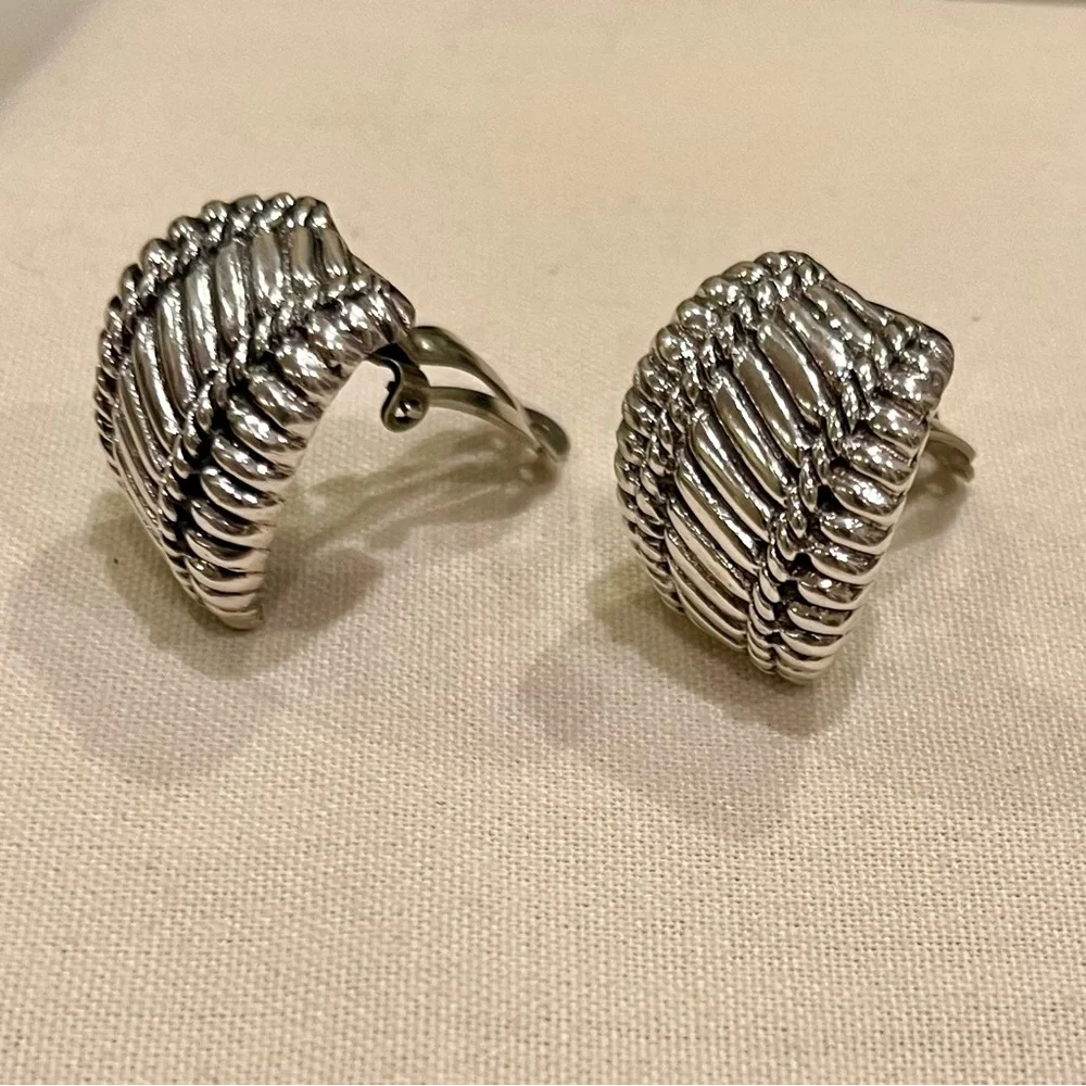 MEX 925 Vintage Earrings - Picture 5 of 16